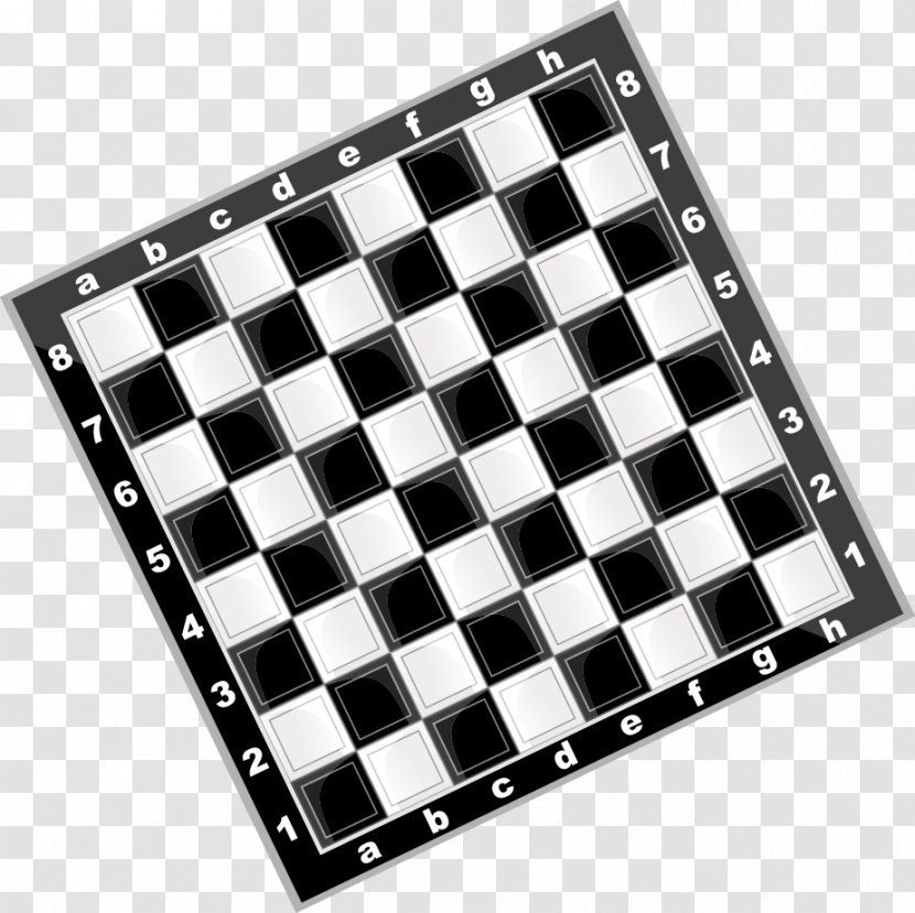 Chessboard Chess Piece - Set - Vector Board Transparent PNG