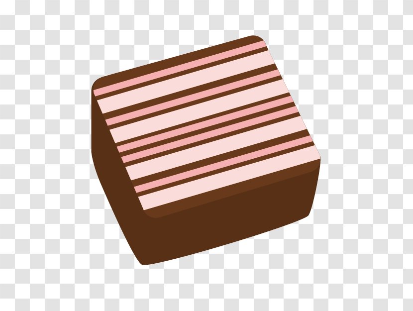 Chocolate Cake Tea Dessert - Box Transparent PNG