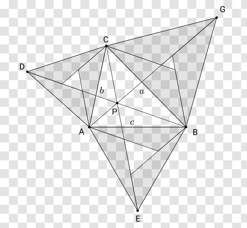 Triangle Weitzenböck's Inequality Mathematics Transparent PNG