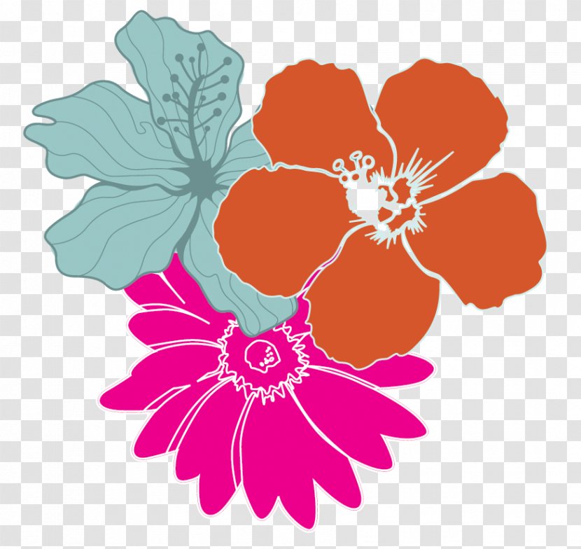 Yaz's Flower Gallery Floral Design Rosemallows Gift - Herbaceous Plant - Decorate Transparent PNG