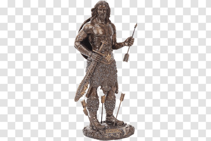 Statue Odin God Of War Baldr Viking Gods - Bronze Sculpture Transparent PNG