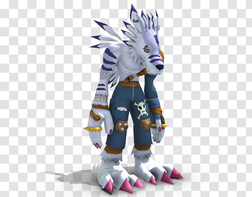 Gabumon Digimon Masters World Re:Digitize Garurumon - Silhouette Transparent PNG