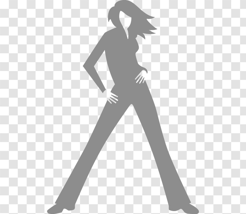 Clothing Shoulder White Silhouette Cartoon Transparent PNG