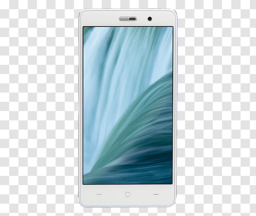 Lyf Water 4 LS-5005 White 2GB RAM 16GB ROM 13MP 2920 Mah Battery Jio 4G LYF 11 - Reliance Communications - Mobile Phone In Transparent PNG