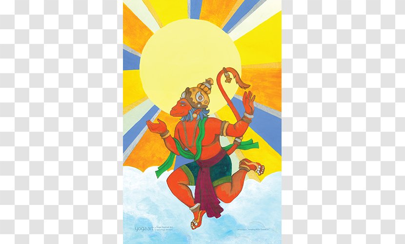 Hanuman Poster Painting Modern Art Transparent PNG