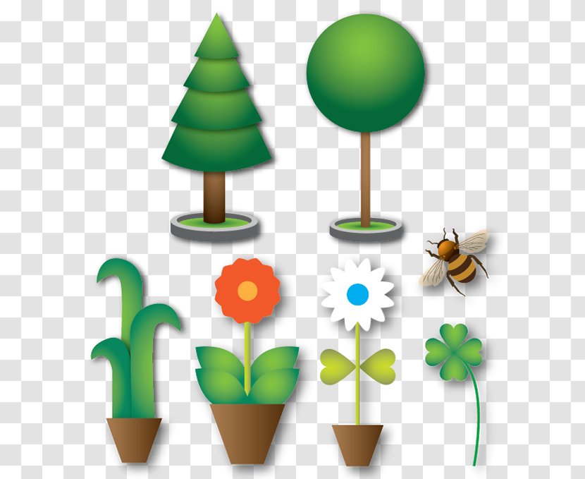 Leaf Flowerpot Green Clip Art - Tree Transparent PNG