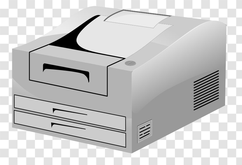 Hewlett-Packard Printer Laser Printing Clip Art - Electronic Device Transparent PNG