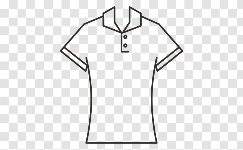 T-shirt Collar Polo Shirt - Scoop Neck - Tshirt Transparent PNG