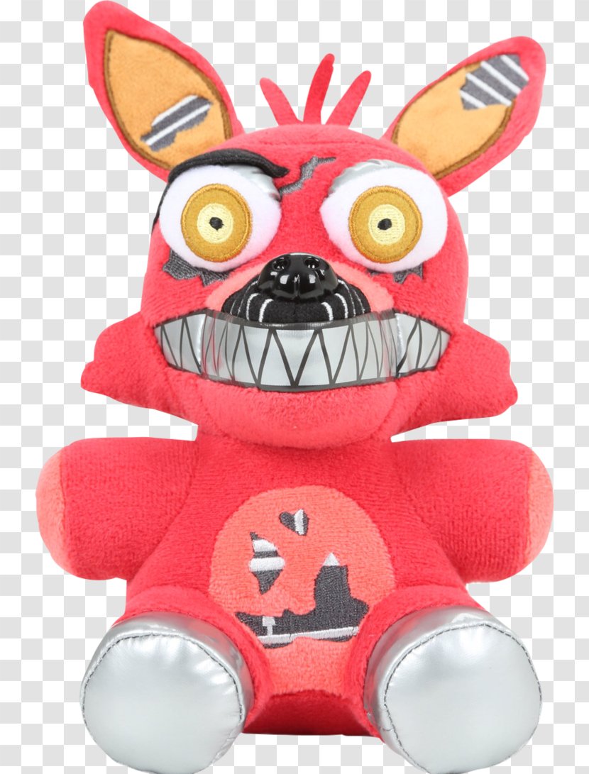Five Nights At Freddy's: Sister Location Freddy's 4 Freddy Krueger The Twisted Ones Plush - S - Nightmare Foxy Transparent PNG