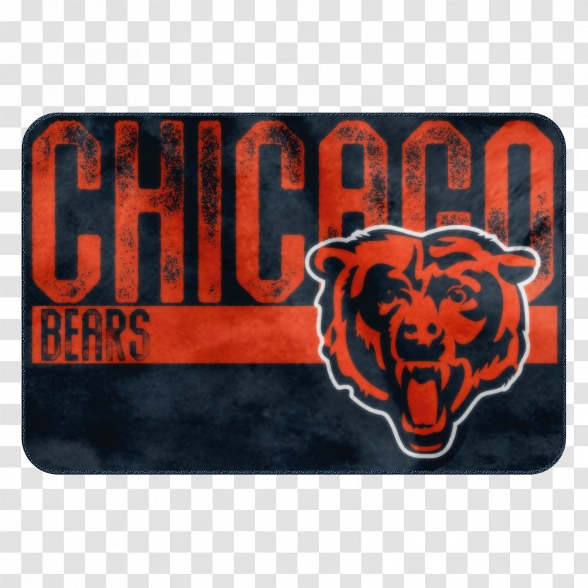Chicago Bears NFL Cubs Mat - Nfl Transparent PNG
