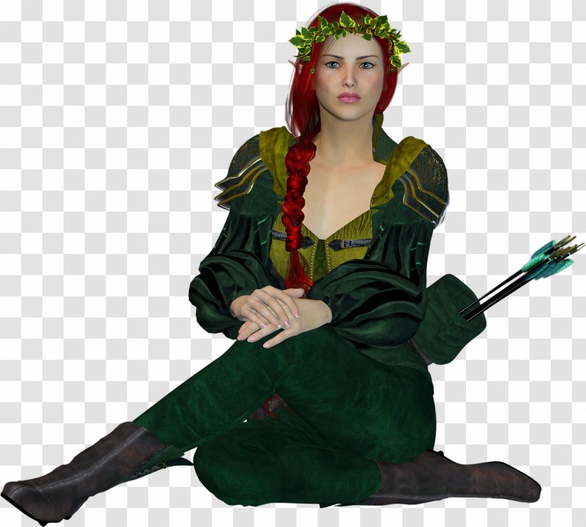 Fantasy Clip Art Elf Image - Costume Design Transparent PNG