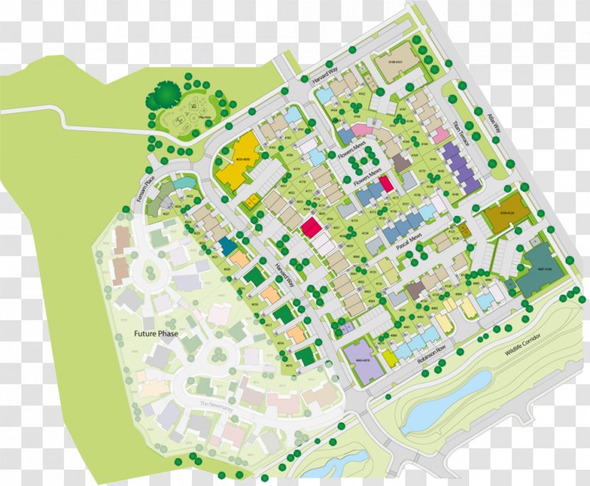 Oakgrove, Milton Keynes Crest Nicholson - What House - Maple Gardens Site PlanMap Transparent PNG