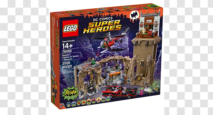LEGO 76052 DC Comics Super Heroes Batman Classic TV Series - Toy - Batcave SeriesBatcave Batcomputer BatcopterLego Aquazone Transparent PNG