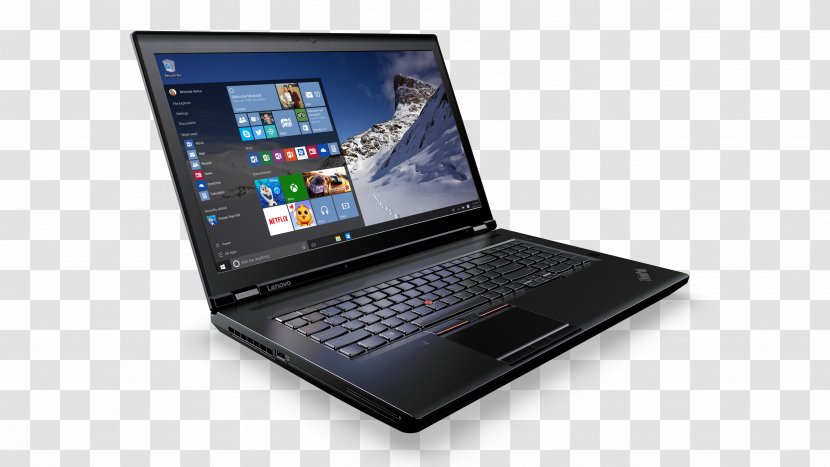 Laptop ThinkPad W Series Lenovo Workstation Nvidia Quadro - Laptops Transparent PNG