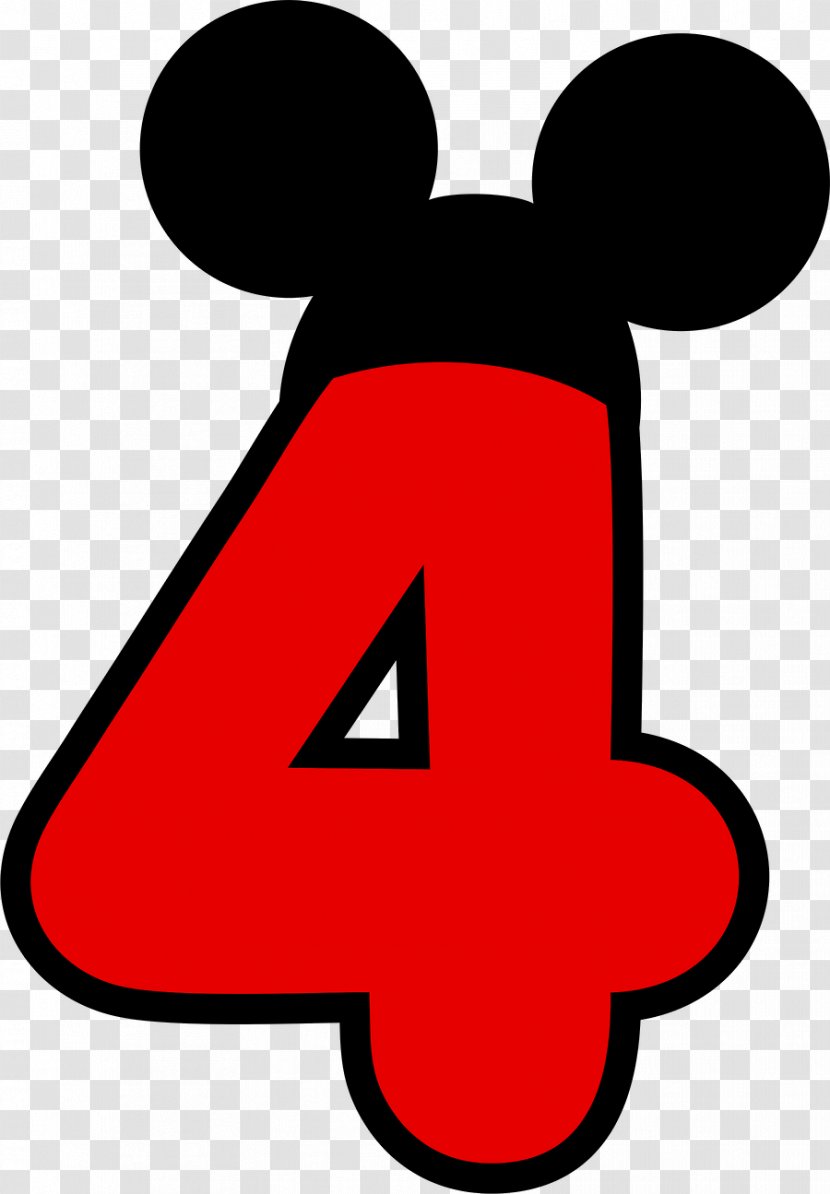 Minnie Mouse Mickey Birthday Maus - Symbol - Numeros Transparent PNG