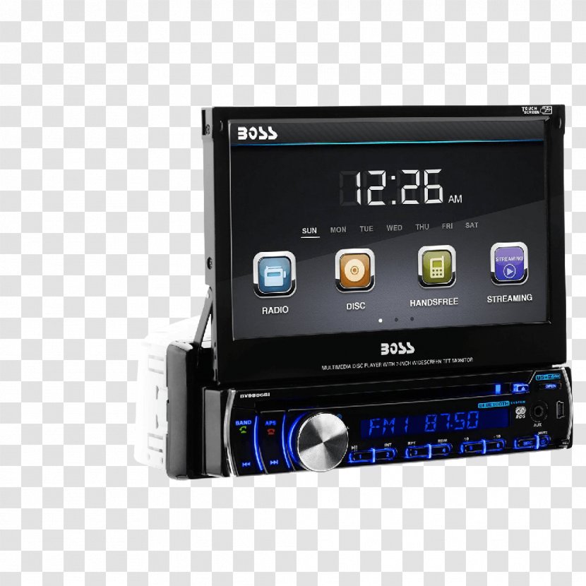 Vehicle Audio Boss BV9986BI ISO 7736 DVD - Touchscreen - Dvd Transparent PNG