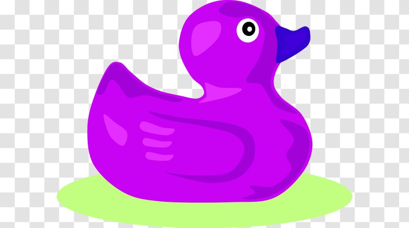 Rubber Duck Purple Clip Art - Color - Cliparts Transparent PNG