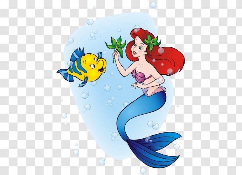 Ariel Flounder Sebastian The Little Mermaid Clip Art - Fictional Character - Cartoon Transparent PNG