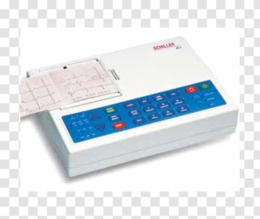 Electrocardiography Medical Equipment Medicine Diagnosis Schiller AG - Kitchen Scale Transparent PNG
