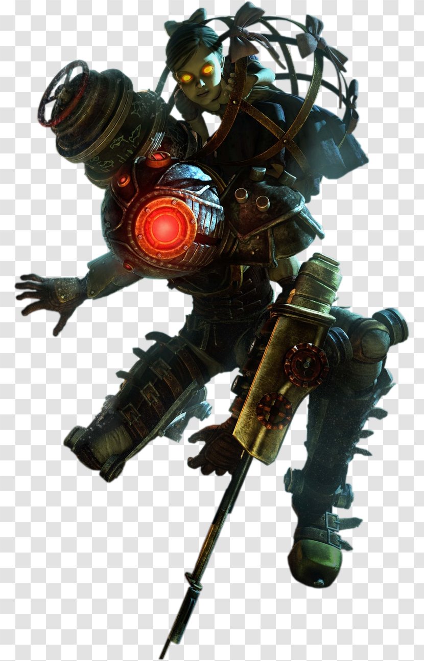 BioShock 2 BioShock: The Collection Big Daddy Video Game - Machine - Bioshock Transparent PNG