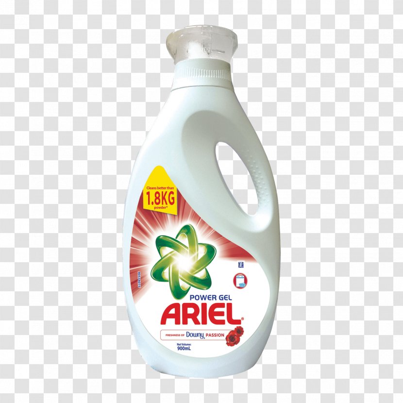 Ariel Laundry Detergent Gel Downy - Stain Removal Transparent PNG