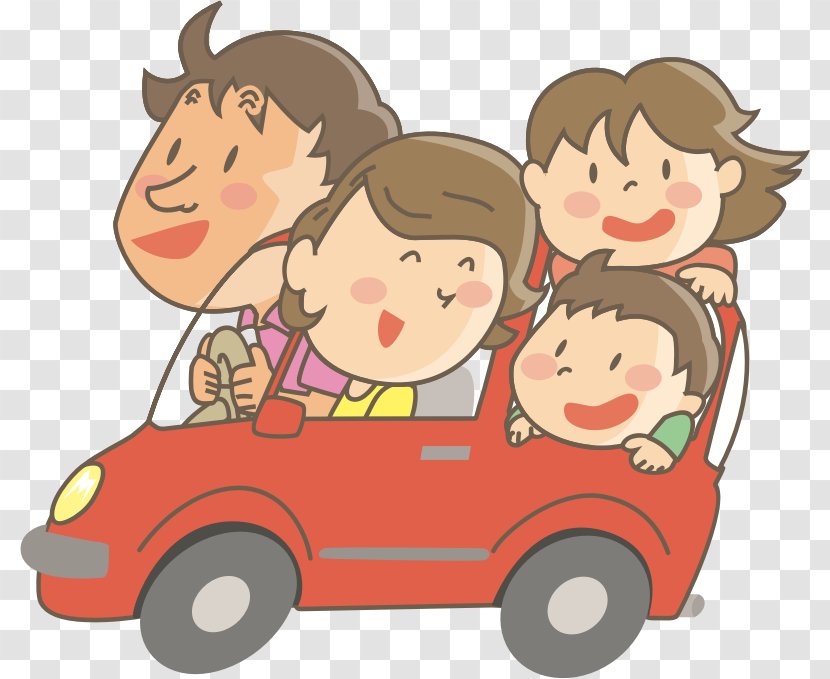 Clip Art Illustration Car Openclipart Copyright-free - Baby - Rode Icon Transparent PNG
