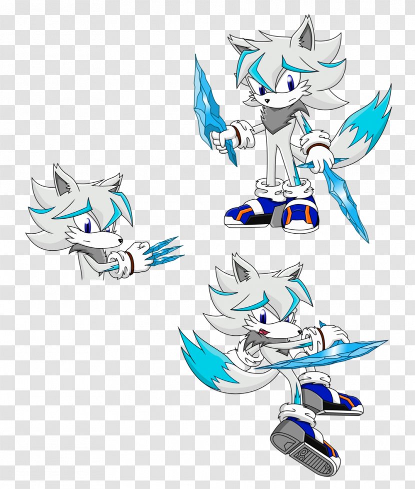 Sonic The Hedgehog Shadow Unleashed Silver Gray Wolf - Leon Transparent PNG