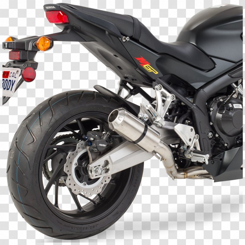 Tire Exhaust System Car Honda Motorcycle - Cb600f - Cbr Transparent PNG