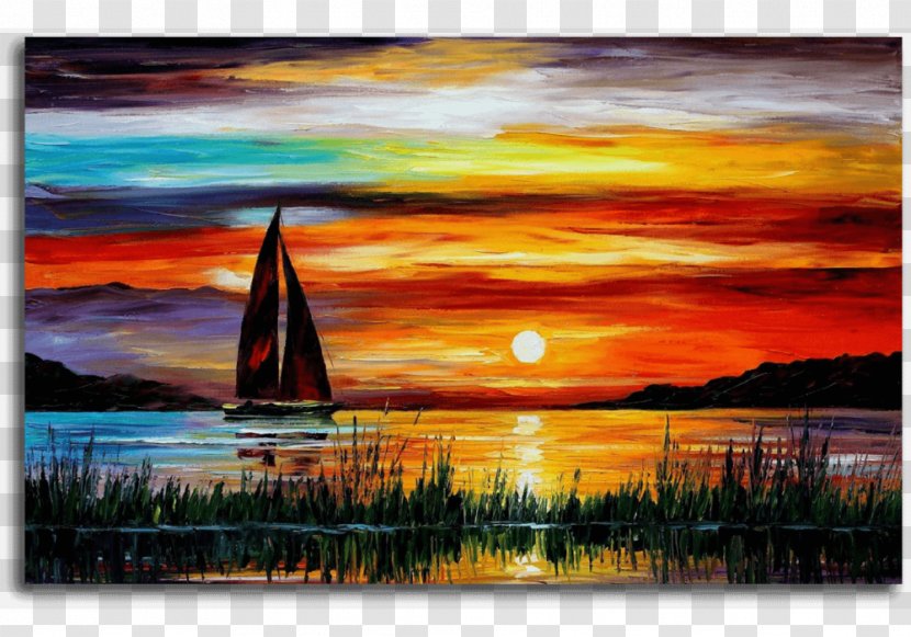 Landscape Painting Watercolor Oil Transparent PNG