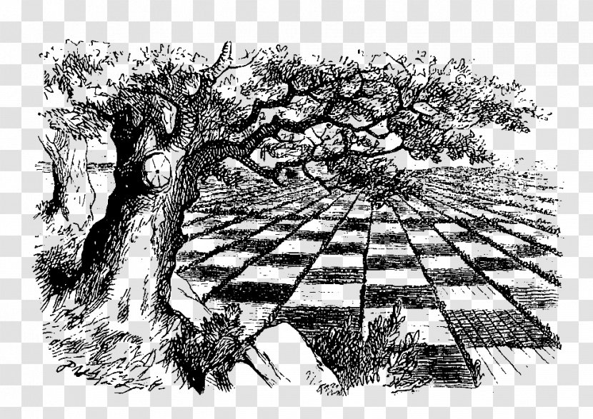 Alice's Adventures In Wonderland Through The Looking-Glass Chess Red Queen - John Tenniel Transparent PNG