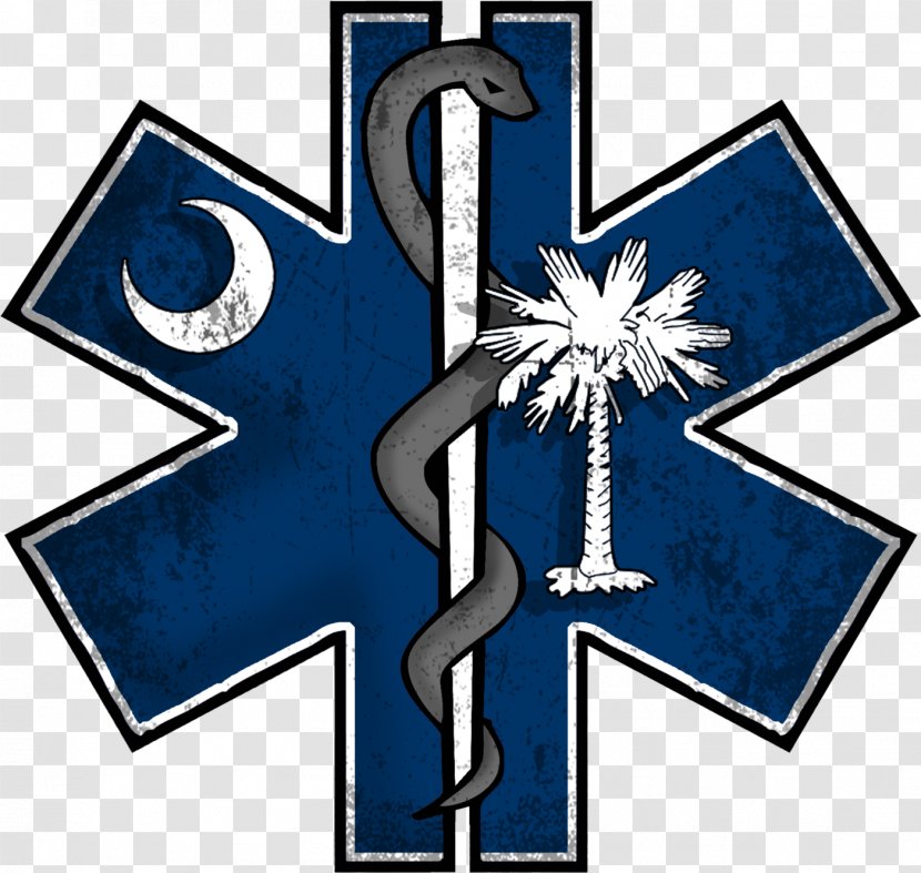 Star Symbol - Emergency Medical Technician - Sign Cross Transparent PNG