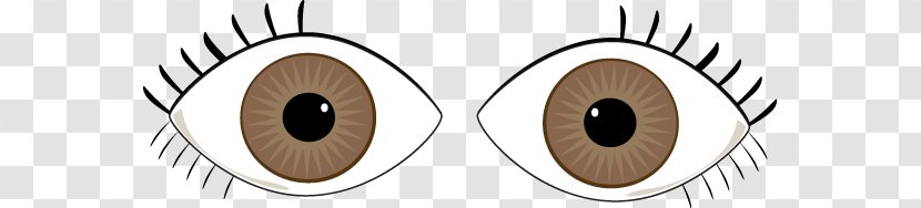 Eye Color Clip Art - Watercolor - Brown Cliparts Transparent PNG