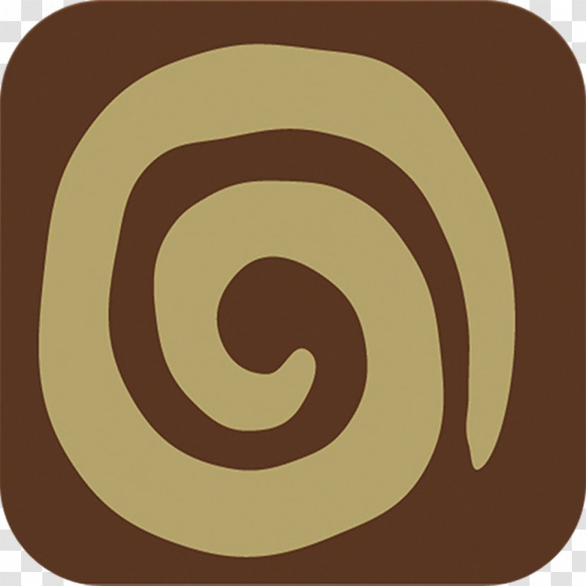 Spiral Circle Brown Chocolate Font - Spa Center Transparent PNG