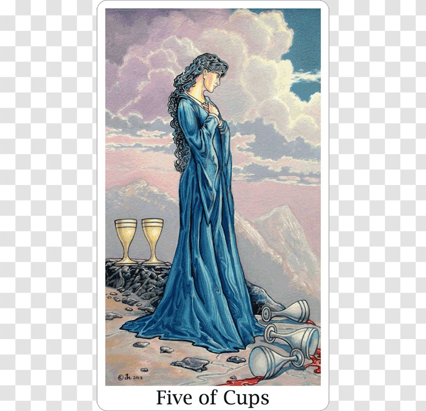 Five Of Cups Suit Tarot Two Swords - Unique Classy Touch. Transparent PNG