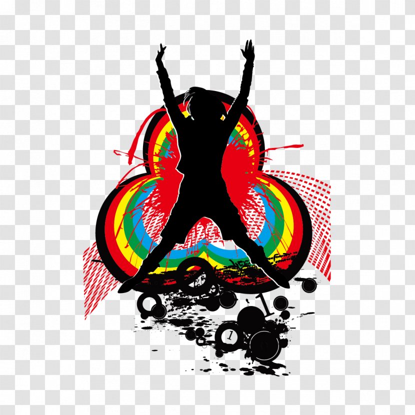 T-shirt Euclidean Vector - Designer - Watercolor And People Transparent PNG
