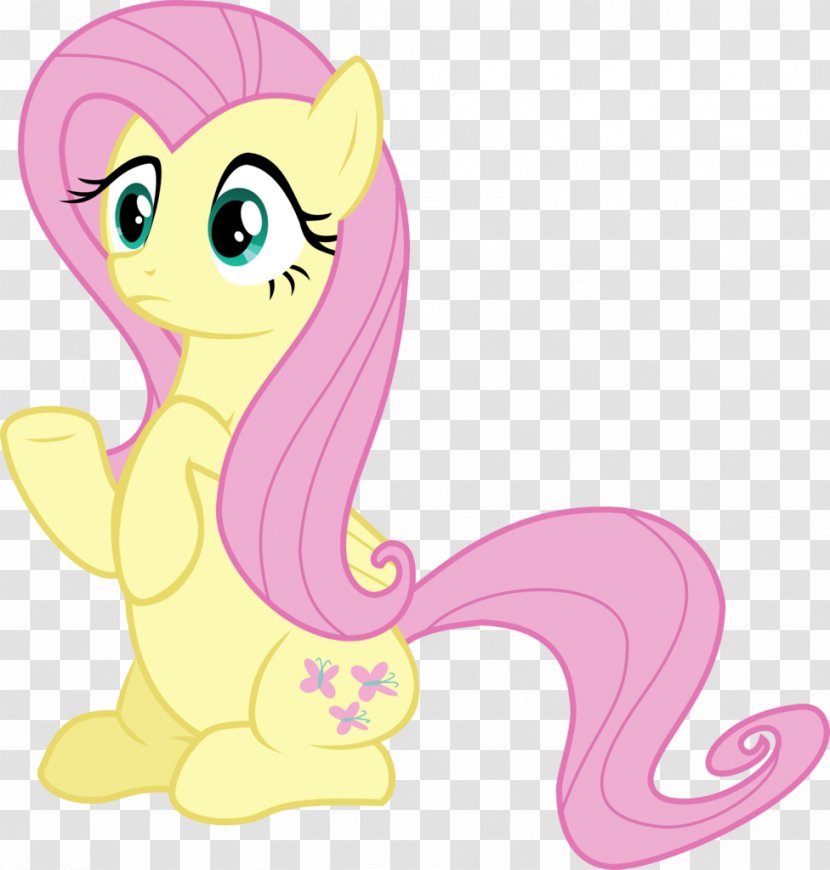 Pony Fluttershy Horse Clip Art Image - Flower Transparent PNG