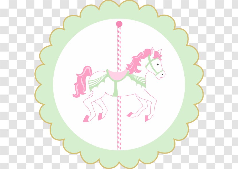Paper Carousel Party Horse Convite - Hat - Carrossel Encantado Transparent PNG