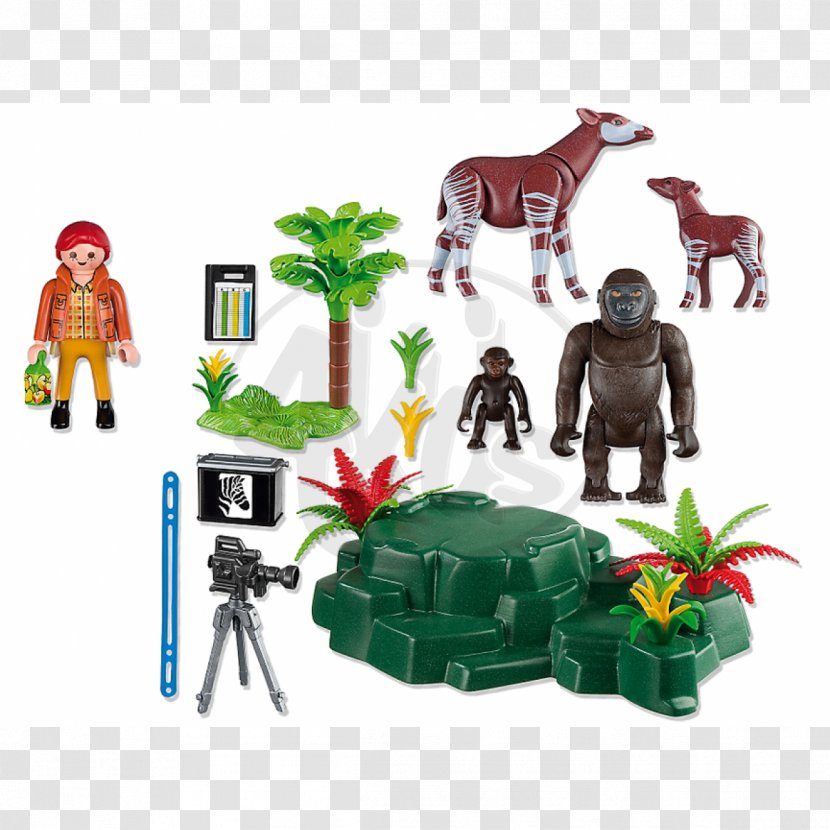 Okapi Gorilla Playmobil Toy LEGO - Child Transparent PNG