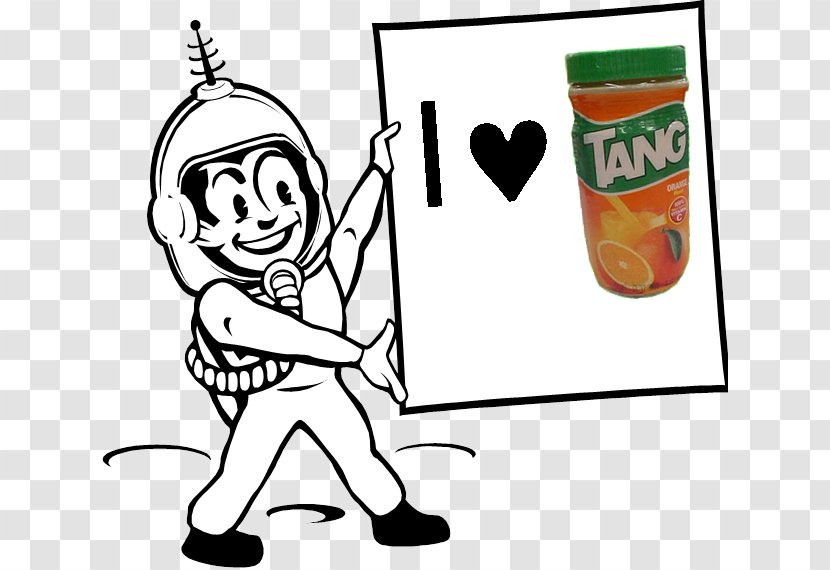 Tang Astronaut Space Food Outer Exploration - Heart Transparent PNG