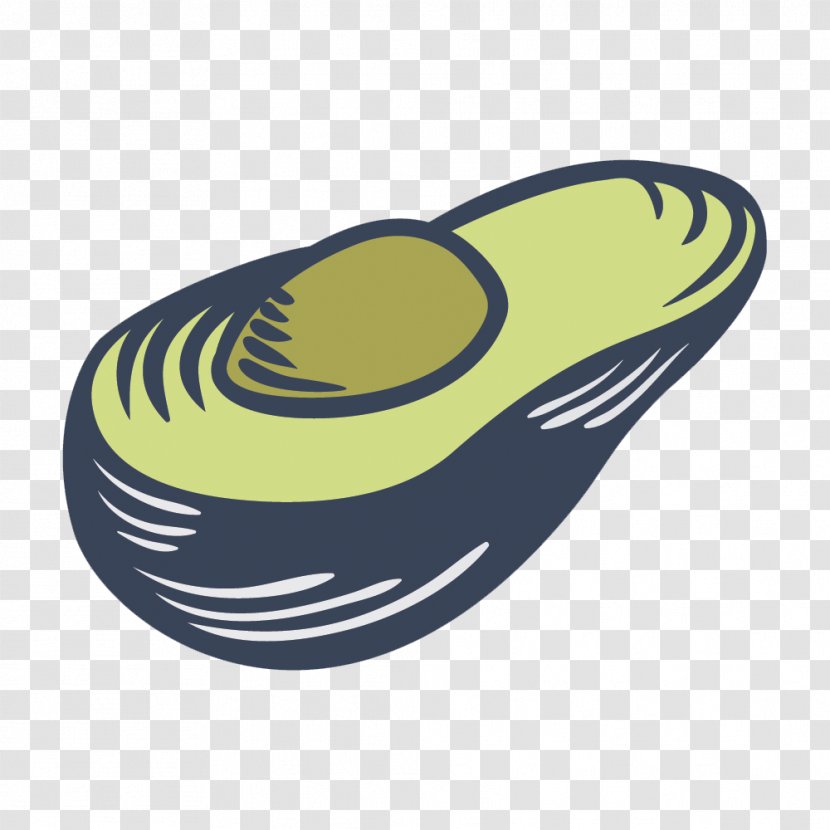 Avocado Papaya - Logo - Cut Material Vector Hand-painted Transparent PNG