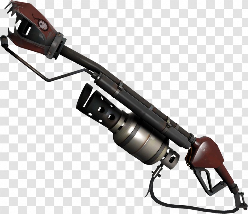 Team Fortress 2 Flamethrower Classic Weapon Blockland - Trench Transparent PNG