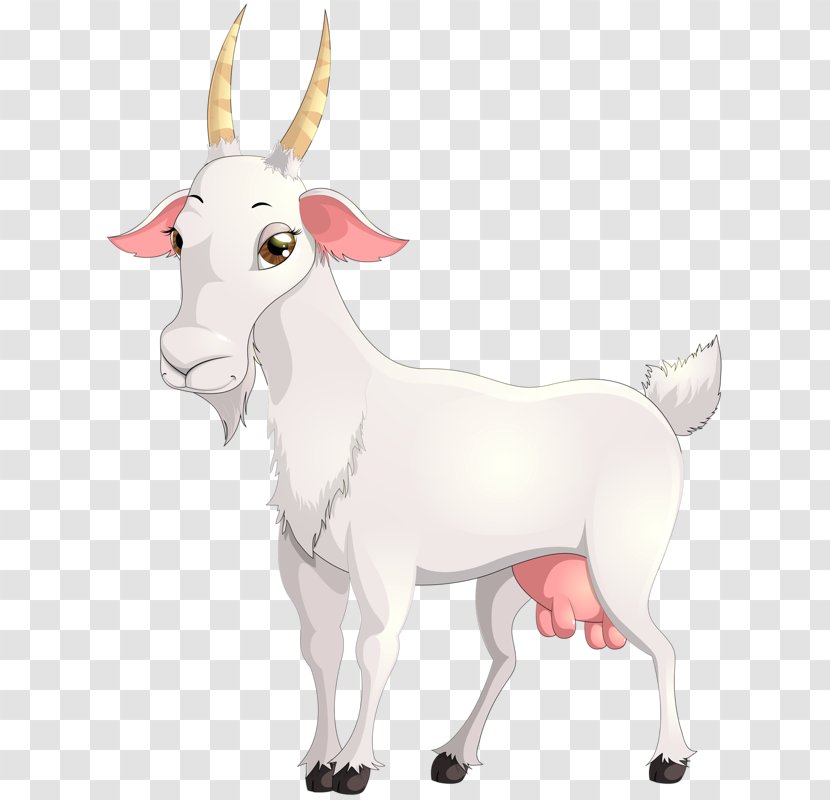 Goat Sheep Cattle Clip Art - Like Mammal - Hand-painted Transparent PNG