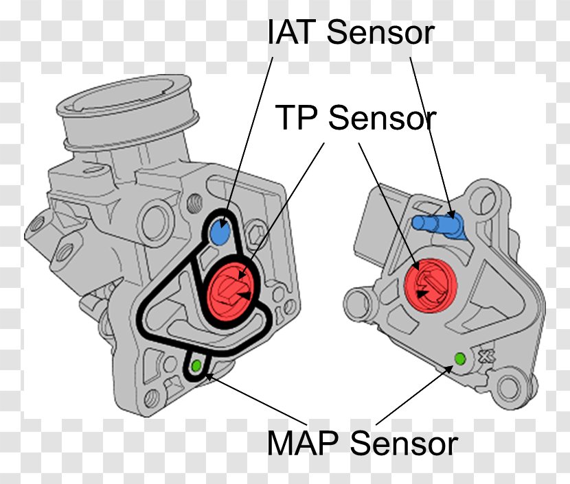 Fuel Injection Honda MAP Sensor Motorcycle - Throttle Position Transparent PNG