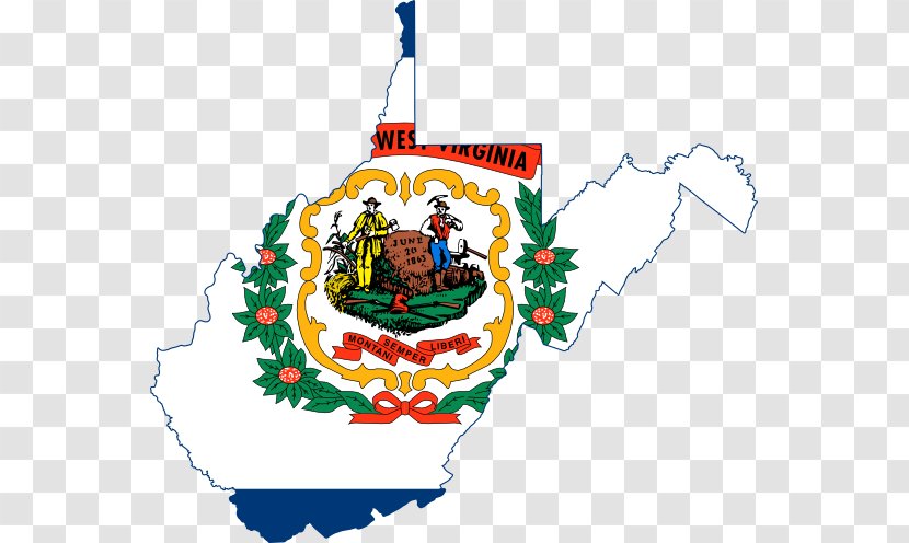 Flag Of West Virginia Map - Stock Photography - Appearance Cliparts Transparent PNG