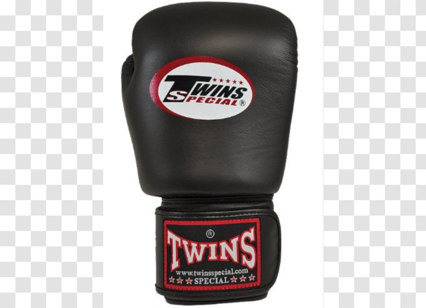 Boxing Glove Muay Thai Sparring - Black Transparent PNG