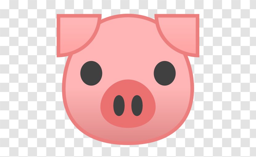 Emoji Clip Art Pig - Emoticon Transparent PNG