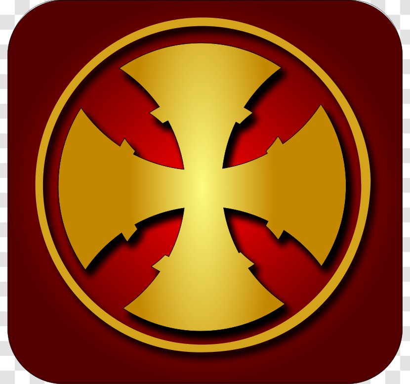 Crusades Symbol Cross Clip Art - Pixabay - Free Vector Transparent PNG