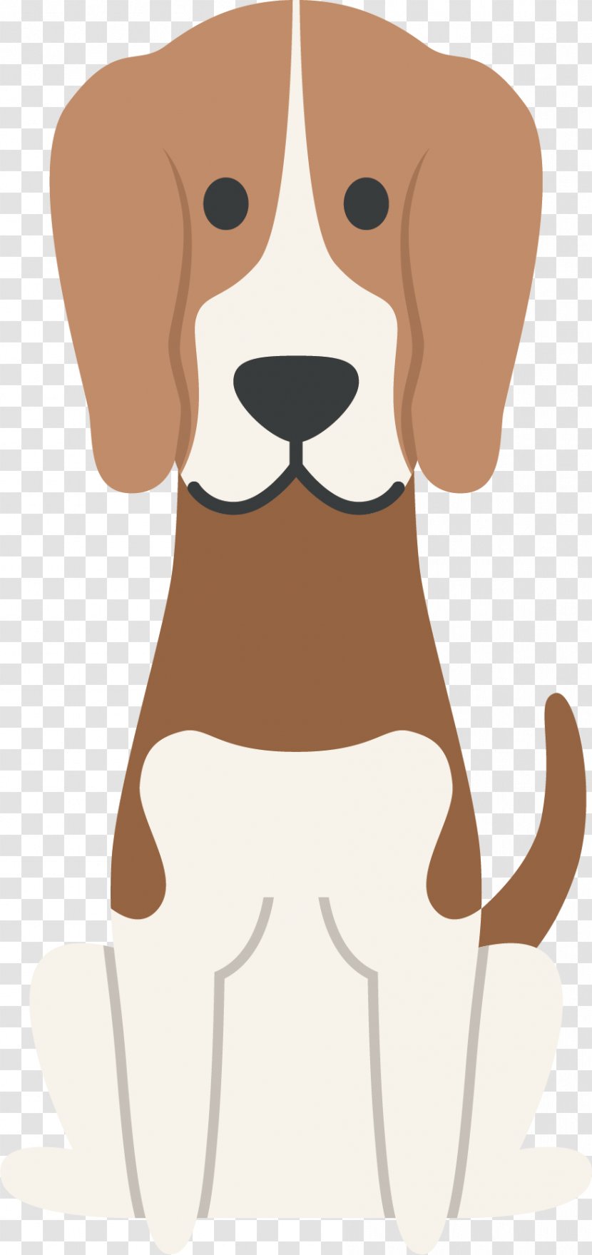Beagle Pug Puppy Snoopy Dog Breed - Mammal - Vector Cute Transparent PNG