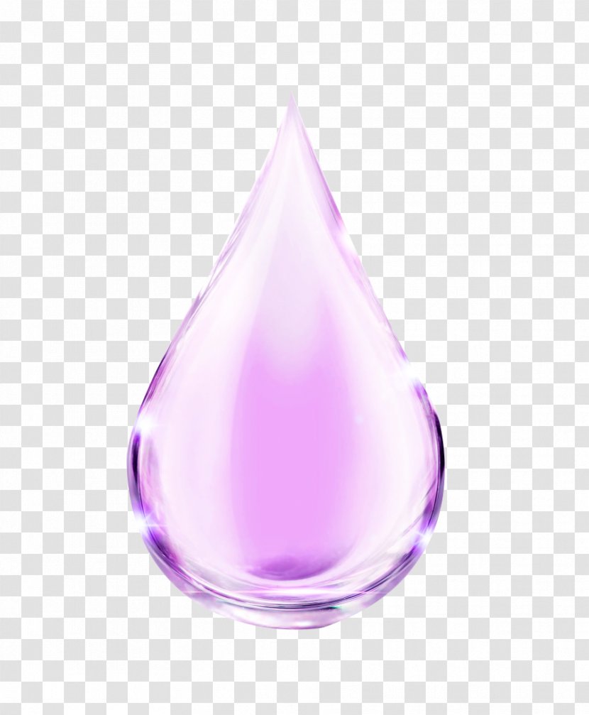Drop Purple Pink Water - Liquid - Free Fantasy Droplets Pull Pictures Transparent PNG