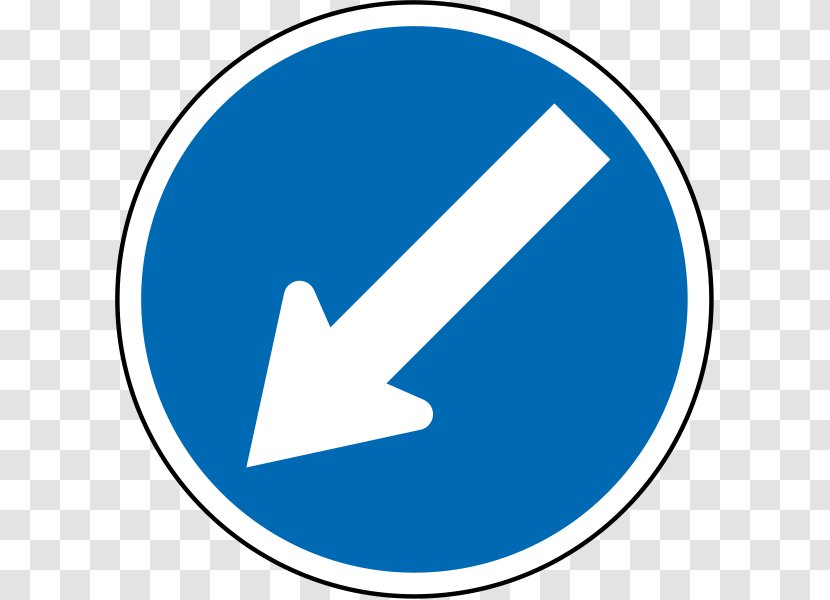 Traffic Sign Arrow Driving - Lane Transparent PNG